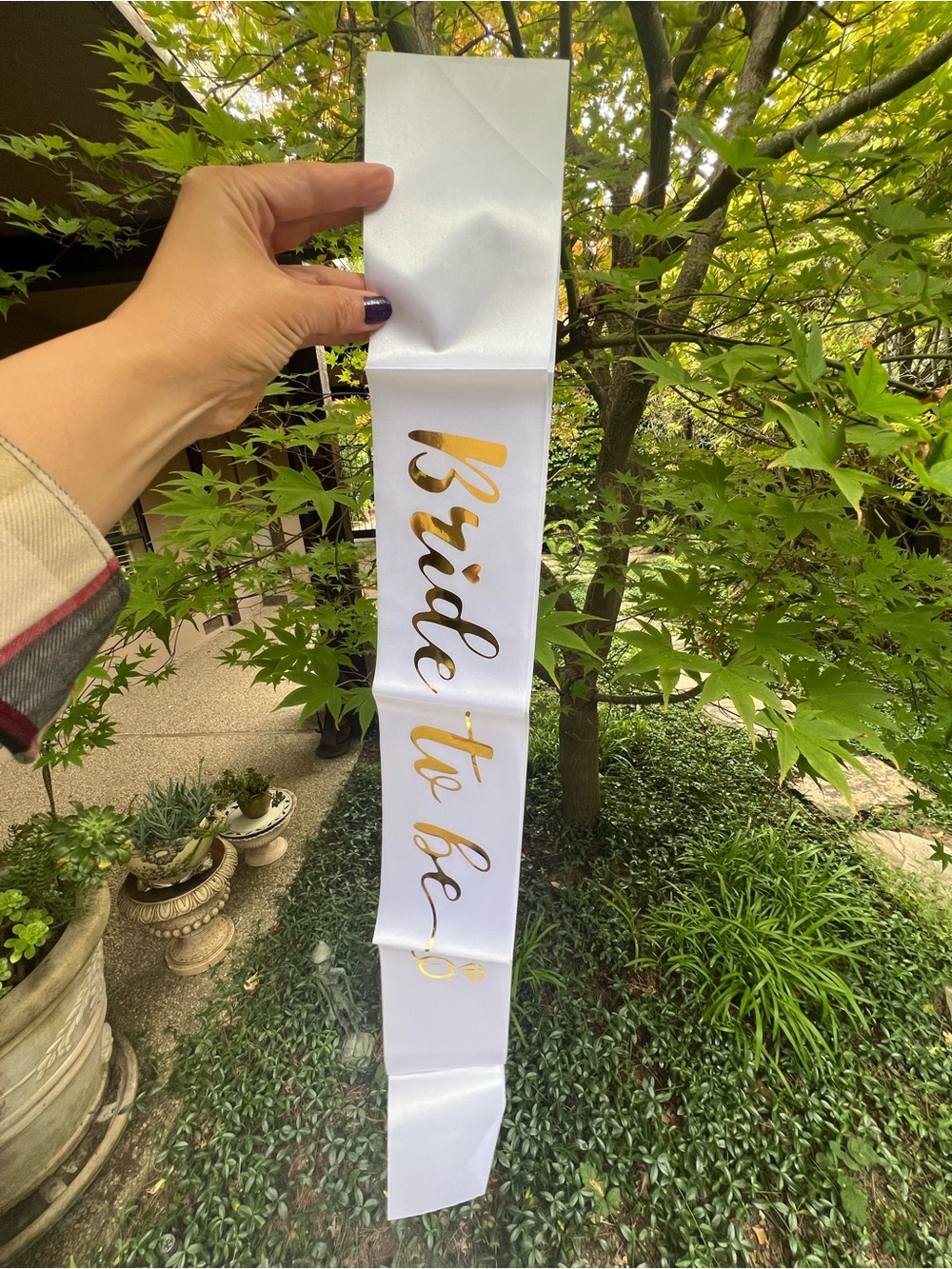 New Bride to Be Sash and Banner Bundle Bachelorette Bridal Shower Party Wedding